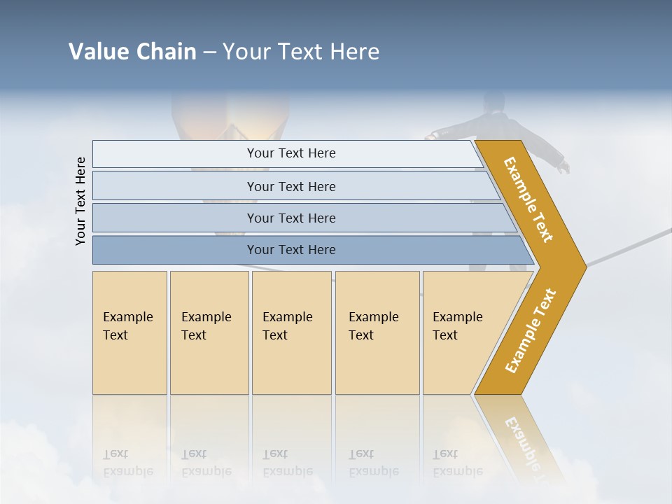 Overcome Person Vision PowerPoint Template