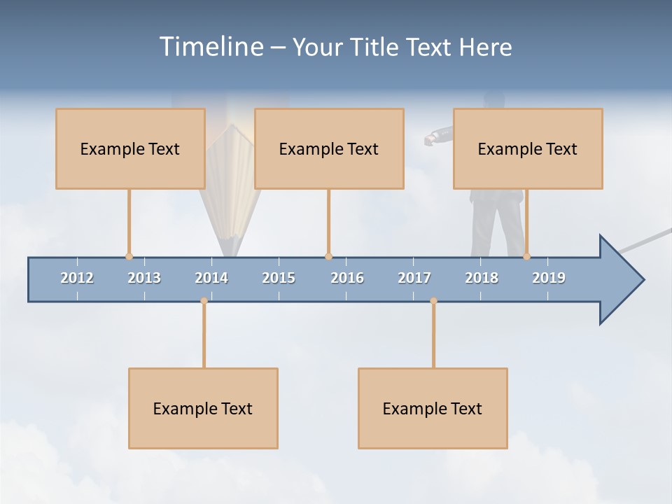 Overcome Person Vision PowerPoint Template