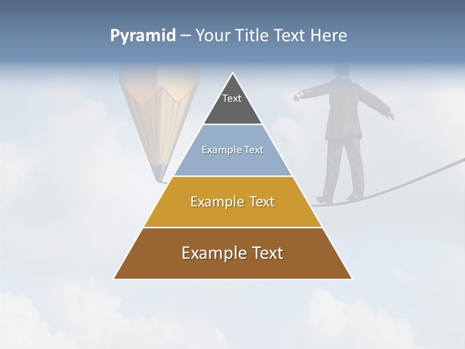Overcome Person Vision PowerPoint Template