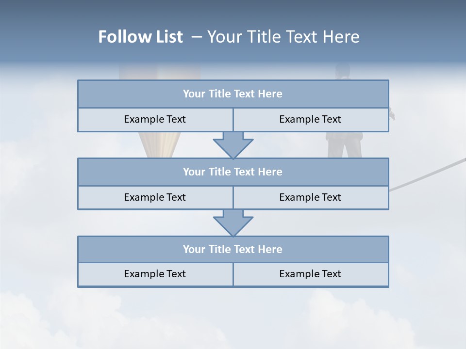 Overcome Person Vision PowerPoint Template