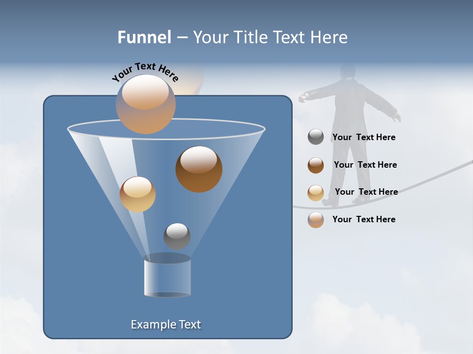 Overcome Person Vision PowerPoint Template