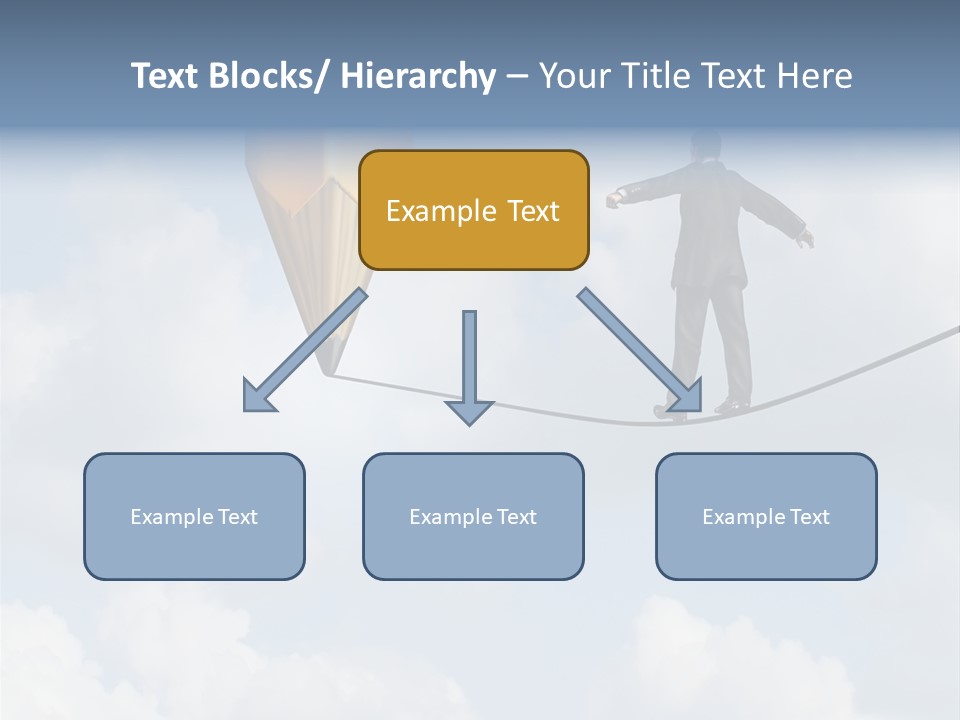 Overcome Person Vision PowerPoint Template