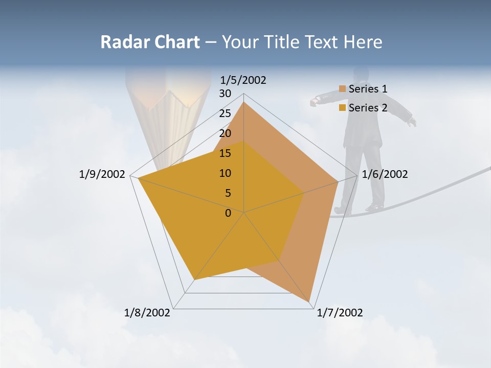 Overcome Person Vision PowerPoint Template