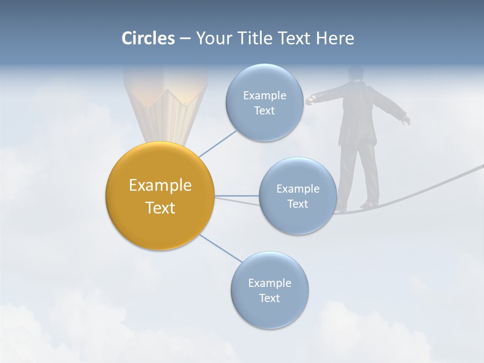 Overcome Person Vision PowerPoint Template