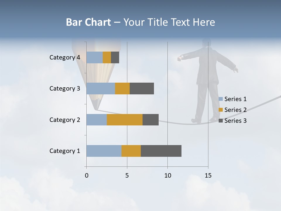 Overcome Person Vision PowerPoint Template