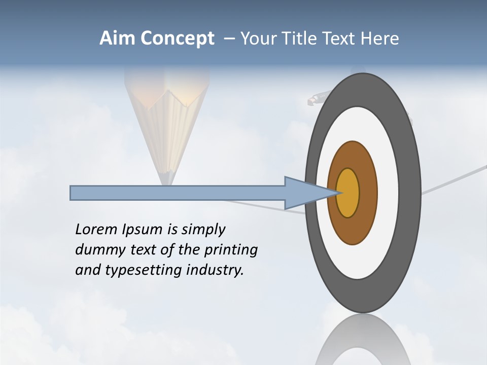 Overcome Person Vision PowerPoint Template