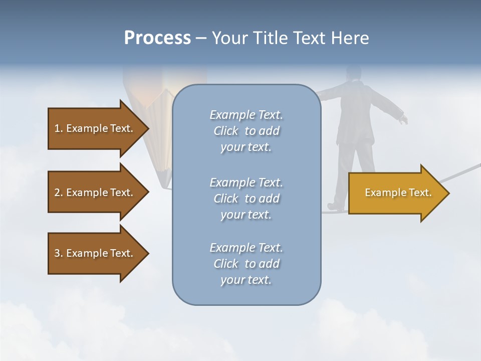 Overcome Person Vision PowerPoint Template