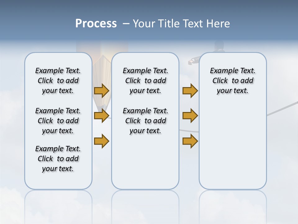 Overcome Person Vision PowerPoint Template