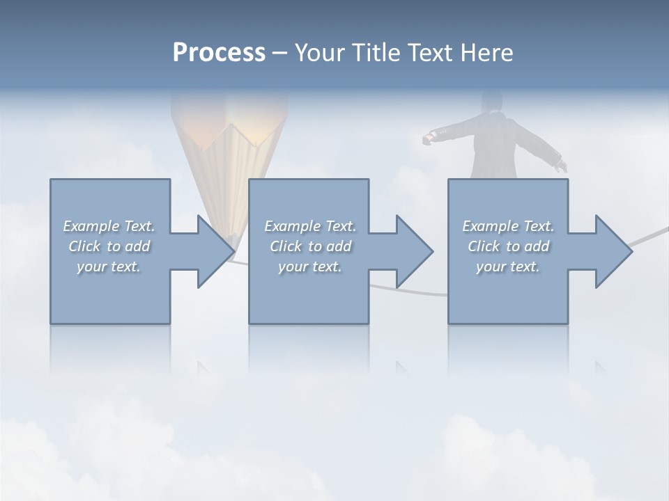 Overcome Person Vision PowerPoint Template