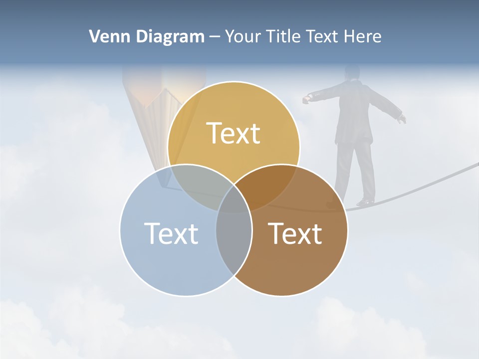Overcome Person Vision PowerPoint Template