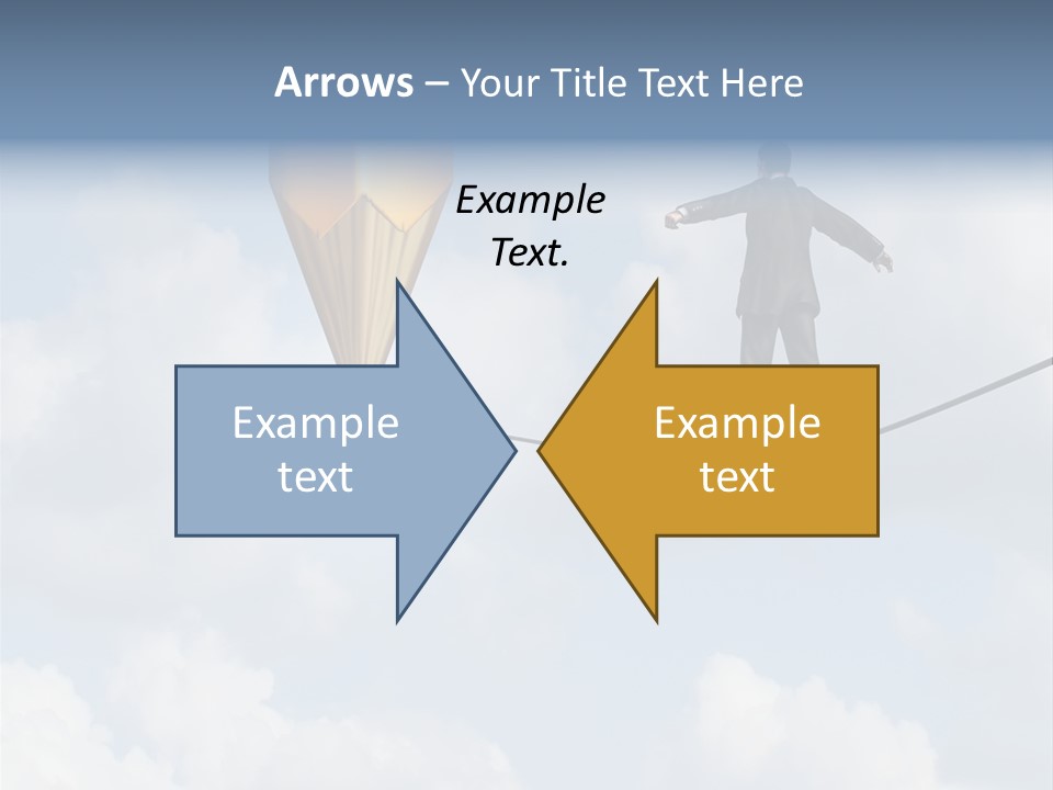 Overcome Person Vision PowerPoint Template