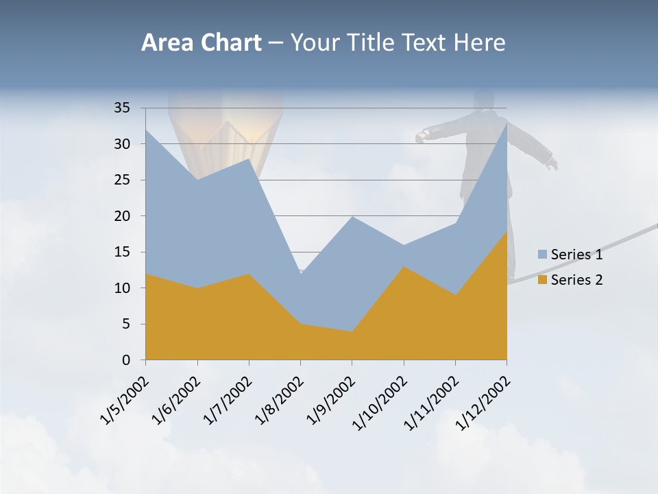 Overcome Person Vision PowerPoint Template
