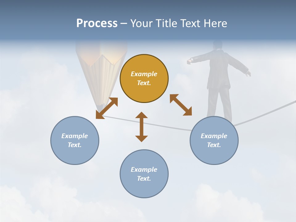 Overcome Person Vision PowerPoint Template