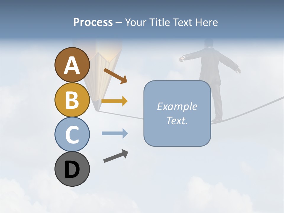 Overcome Person Vision PowerPoint Template