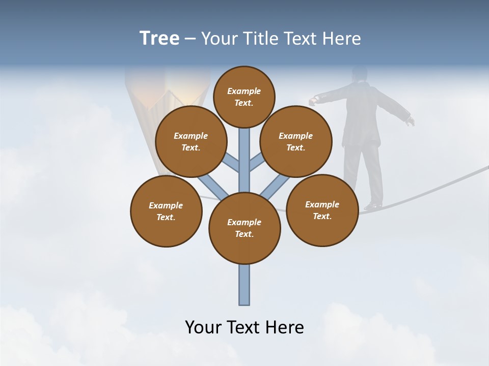 Overcome Person Vision PowerPoint Template