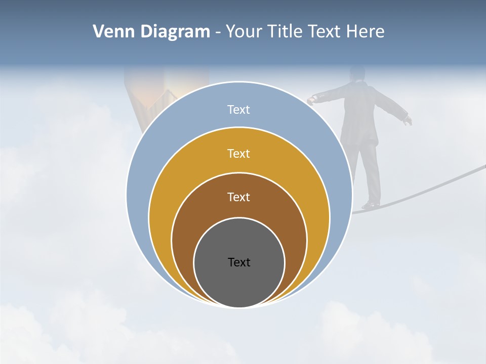 Overcome Person Vision PowerPoint Template