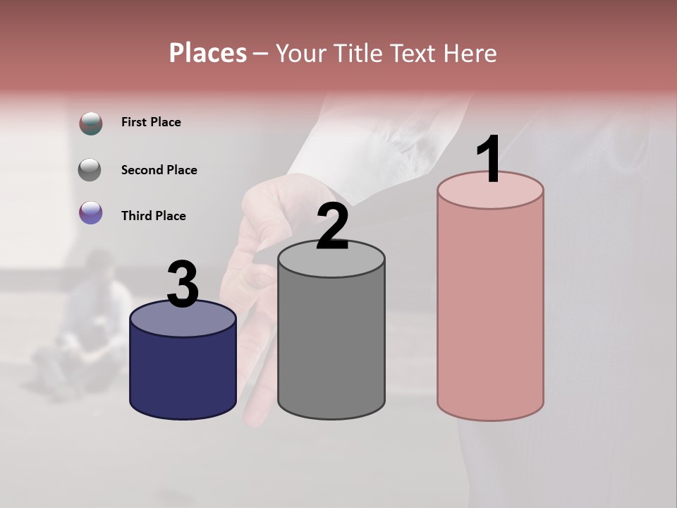 Nothing Male Finance PowerPoint Template