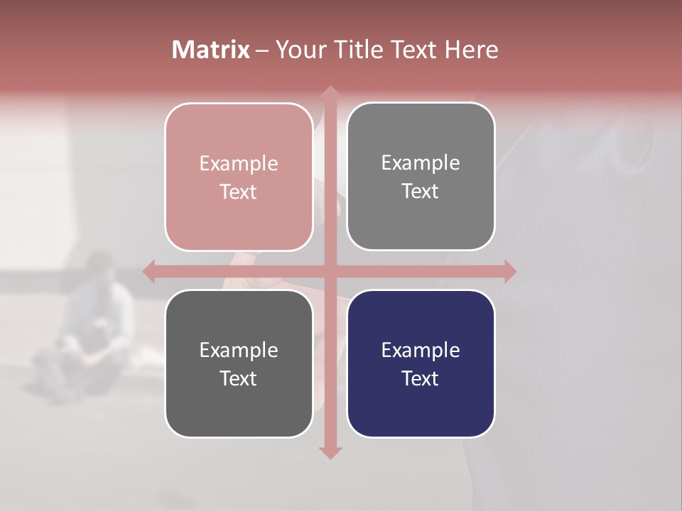 Nothing Male Finance PowerPoint Template