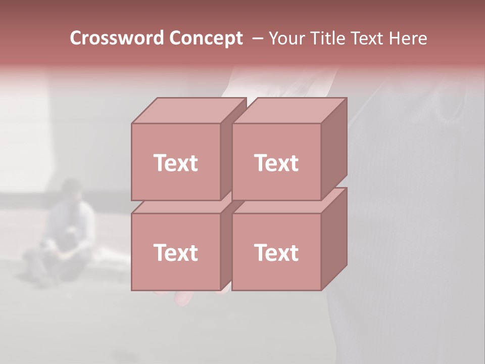 Nothing Male Finance PowerPoint Template