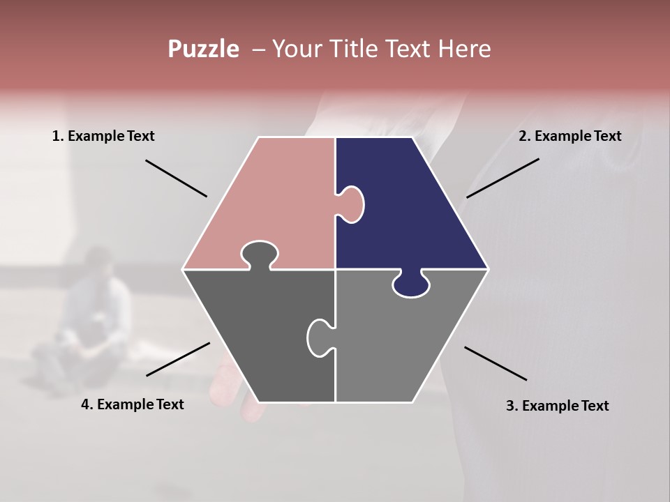 Nothing Male Finance PowerPoint Template