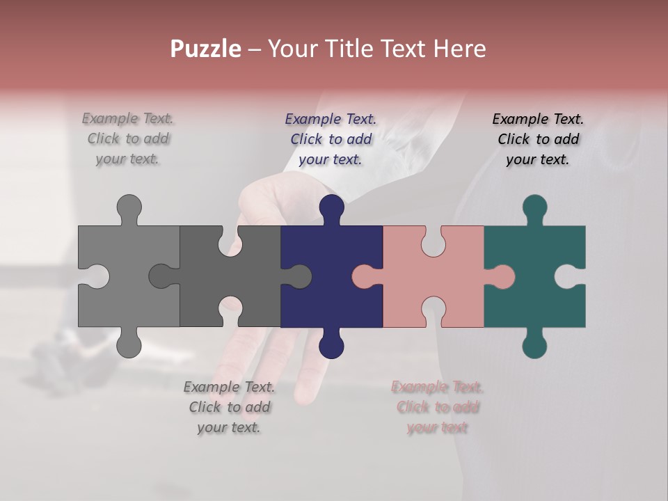 Nothing Male Finance PowerPoint Template