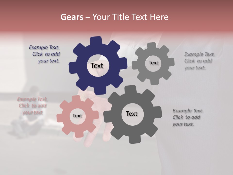 Nothing Male Finance PowerPoint Template