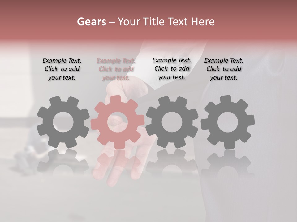 Nothing Male Finance PowerPoint Template