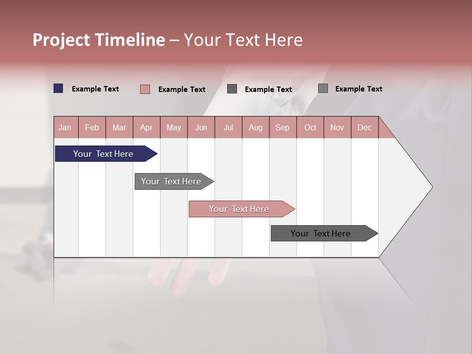 Nothing Male Finance PowerPoint Template
