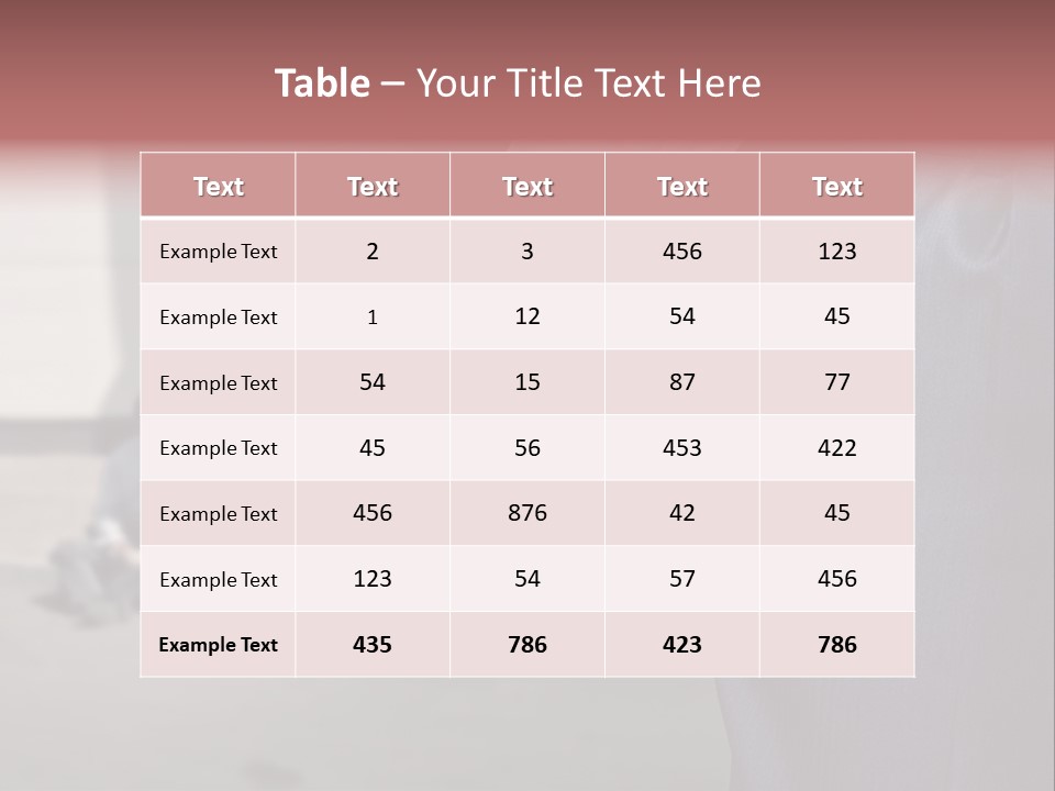 Nothing Male Finance PowerPoint Template