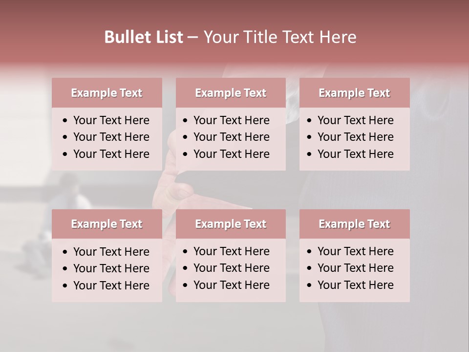 Nothing Male Finance PowerPoint Template