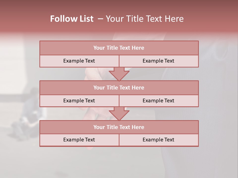 Nothing Male Finance PowerPoint Template