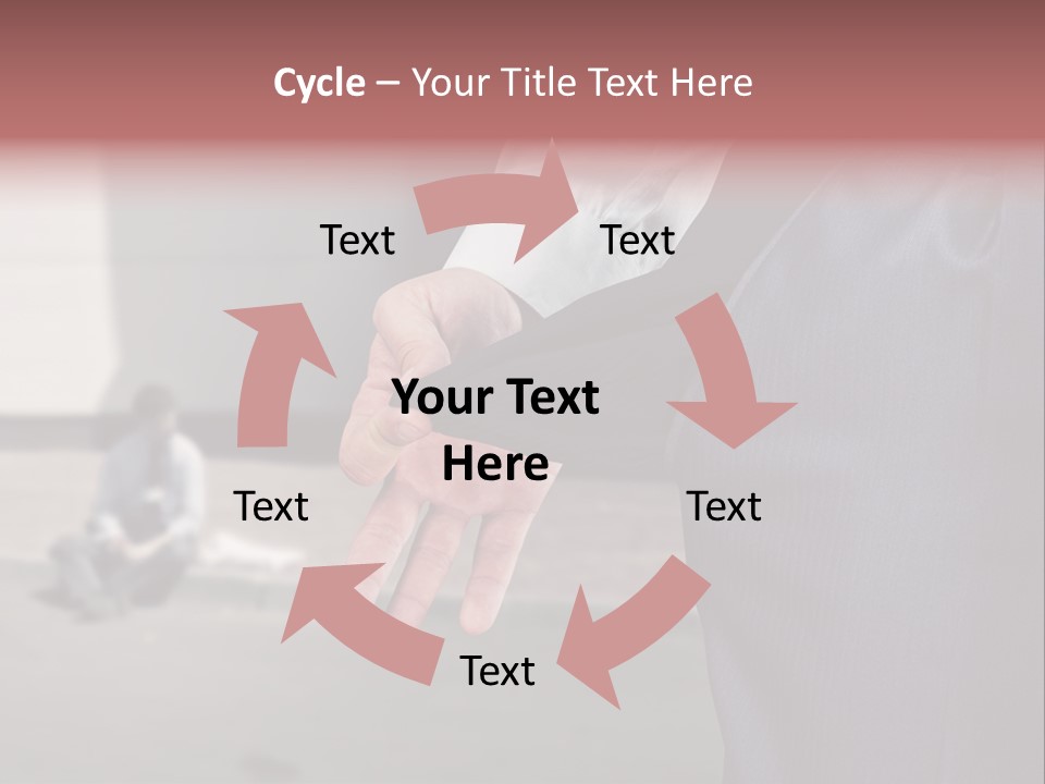 Nothing Male Finance PowerPoint Template