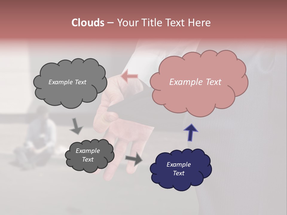 Nothing Male Finance PowerPoint Template