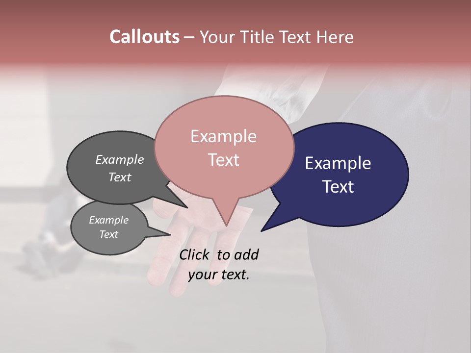 Nothing Male Finance PowerPoint Template