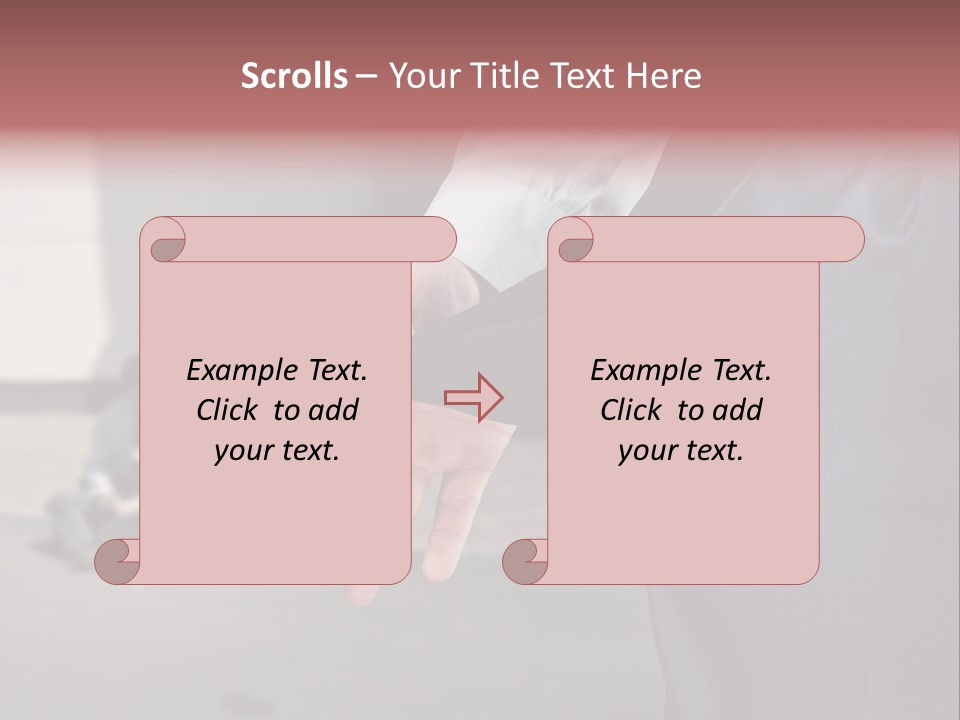 Nothing Male Finance PowerPoint Template