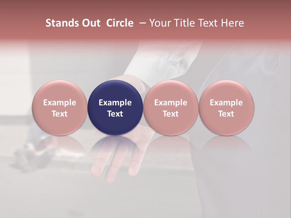 Nothing Male Finance PowerPoint Template