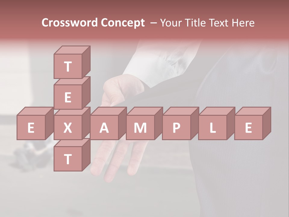 Nothing Male Finance PowerPoint Template