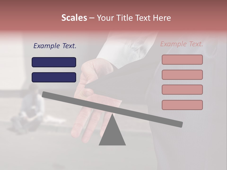 Nothing Male Finance PowerPoint Template