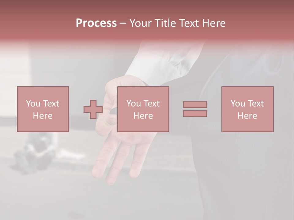 Nothing Male Finance PowerPoint Template