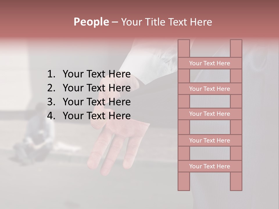 Nothing Male Finance PowerPoint Template