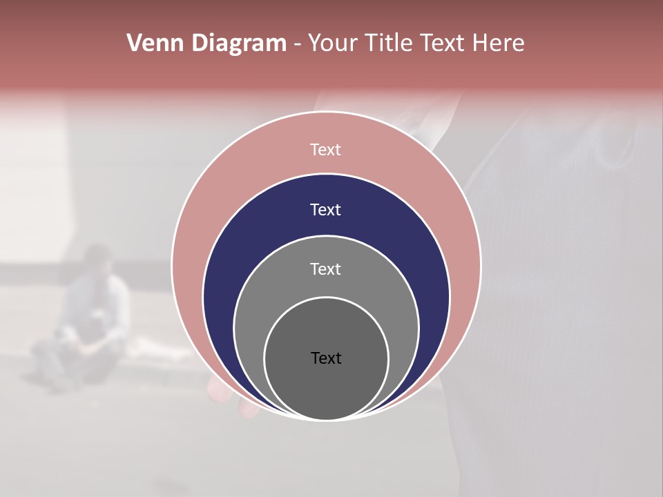 Nothing Male Finance PowerPoint Template