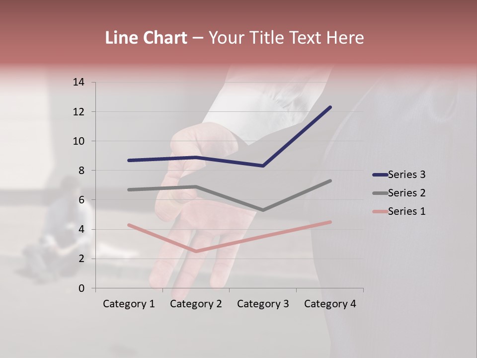 Nothing Male Finance PowerPoint Template
