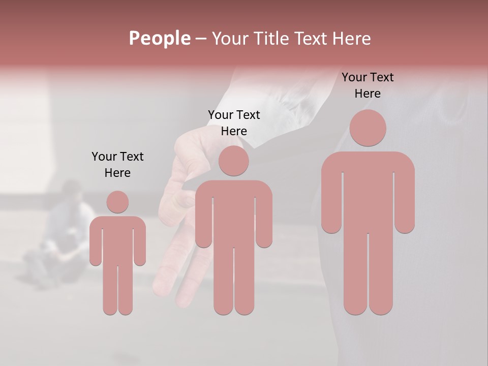 Nothing Male Finance PowerPoint Template