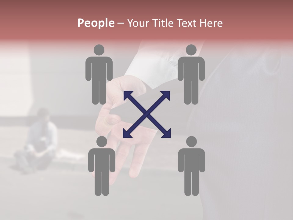 Nothing Male Finance PowerPoint Template