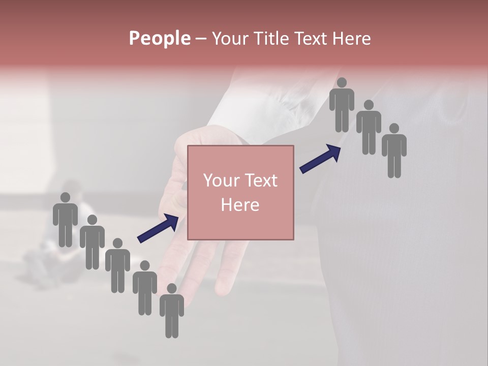 Nothing Male Finance PowerPoint Template