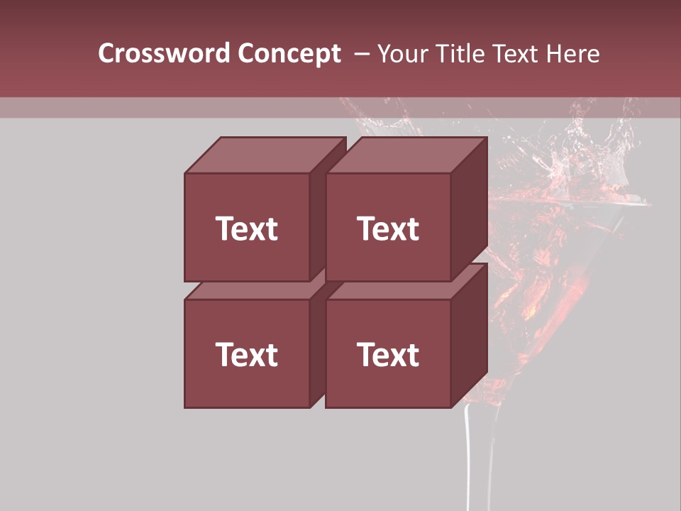 Cold Movement Ice PowerPoint Template