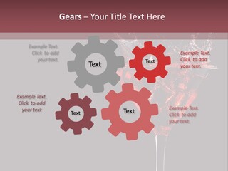 Cold Movement Ice PowerPoint Template