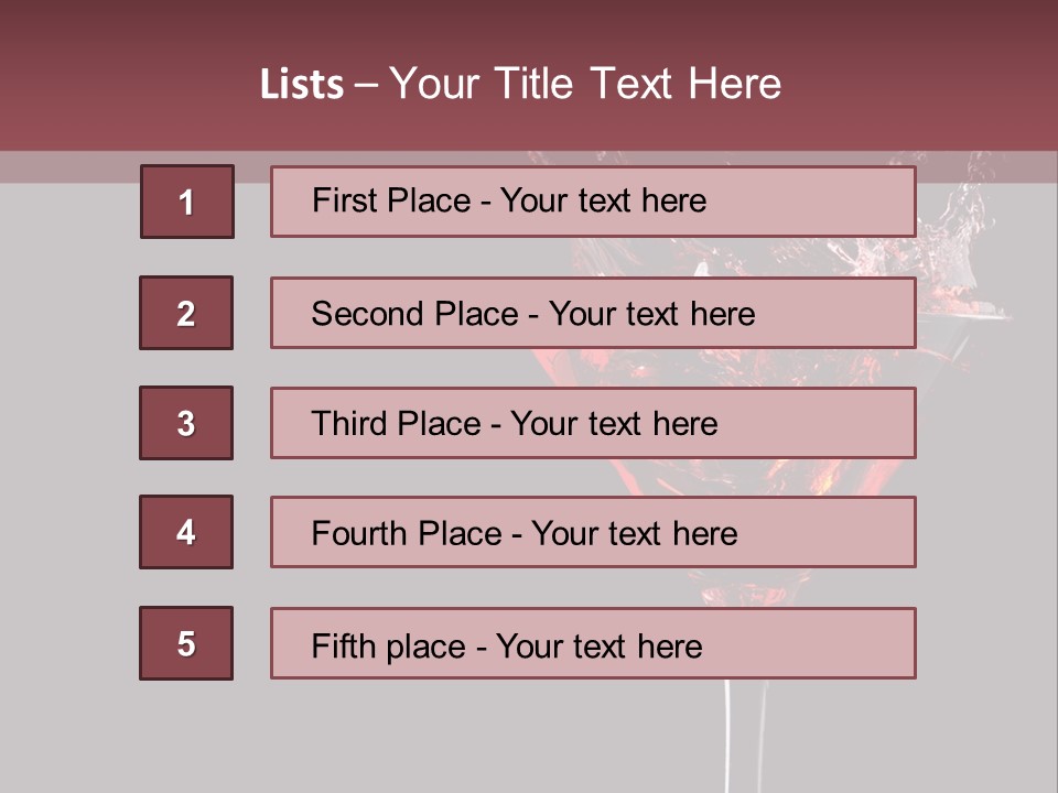 Cold Movement Ice PowerPoint Template