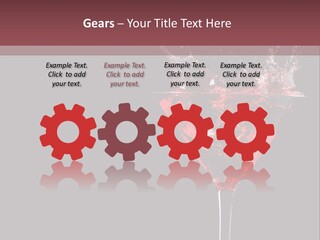 Cold Movement Ice PowerPoint Template