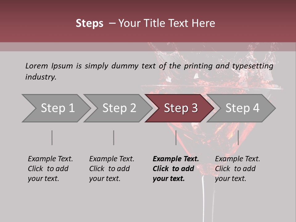 Cold Movement Ice PowerPoint Template